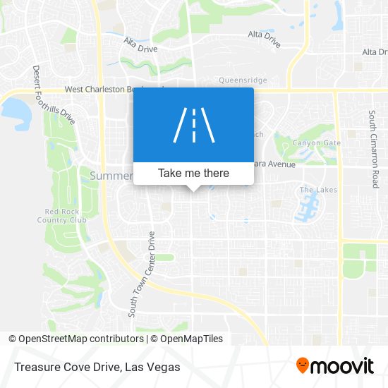 Treasure Cove Drive map