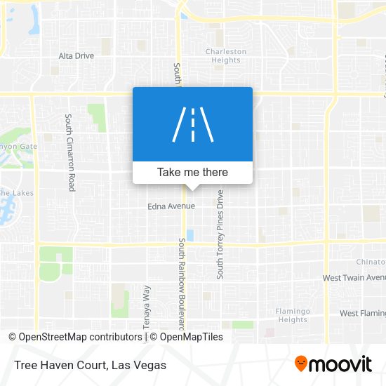 Tree Haven Court map