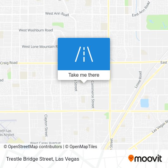 Mapa de Trestle Bridge Street