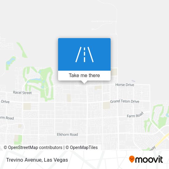 Trevino Avenue map