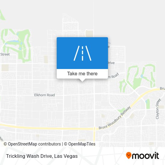 Mapa de Trickling Wash Drive