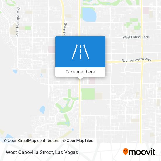 West Capovilla Street map