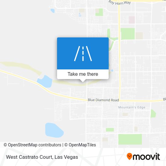 West Castrato Court map