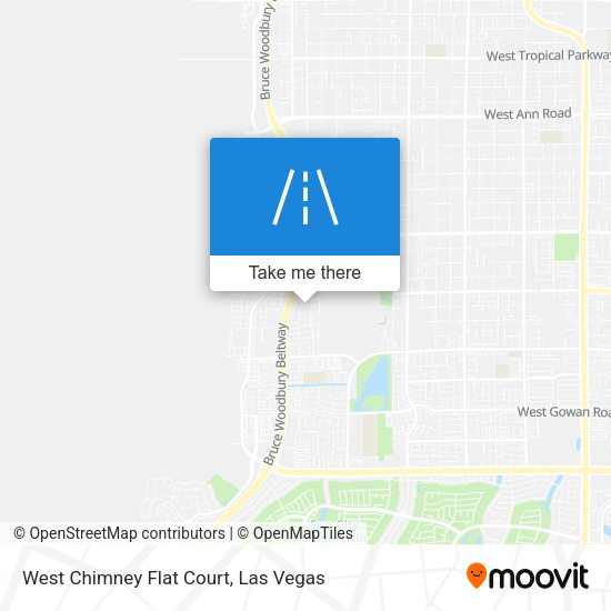 Mapa de West Chimney Flat Court