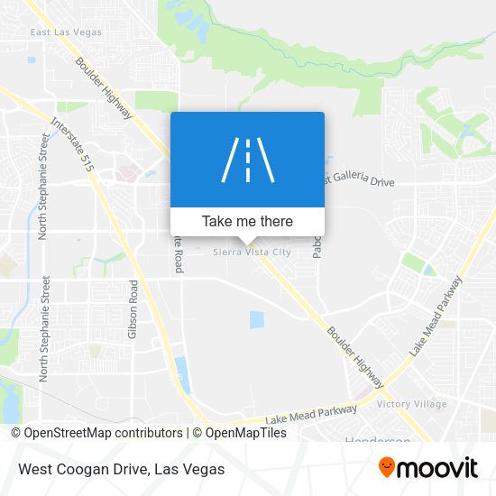 West Coogan Drive map