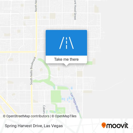 Spring Harvest Drive map