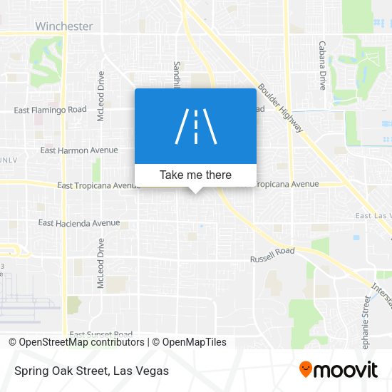 Spring Oak Street map