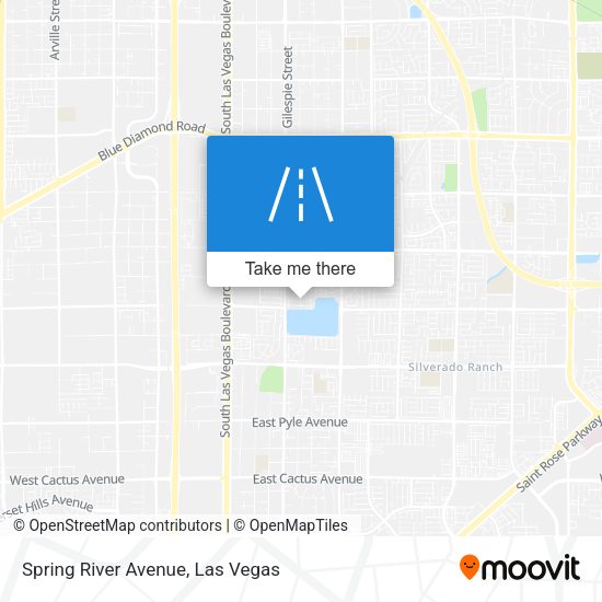 Spring River Avenue map