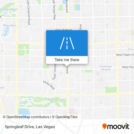 Mapa de Springleaf Drive