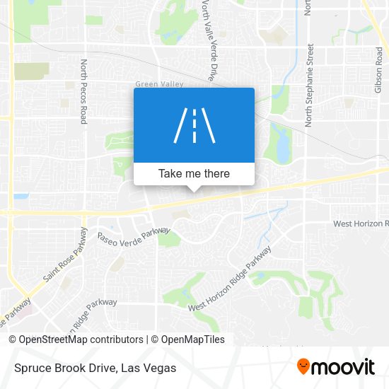 Mapa de Spruce Brook Drive