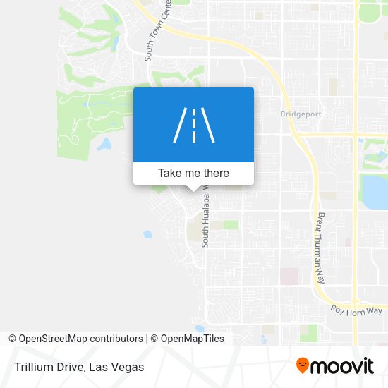 Mapa de Trillium Drive