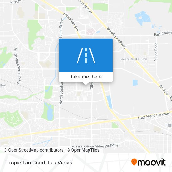 Tropic Tan Court map