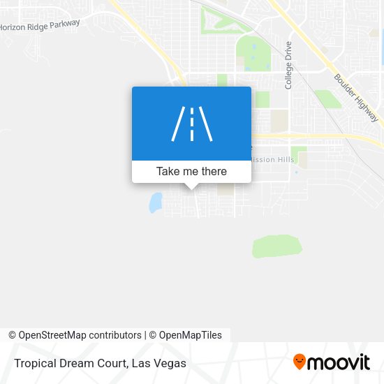 Mapa de Tropical Dream Court