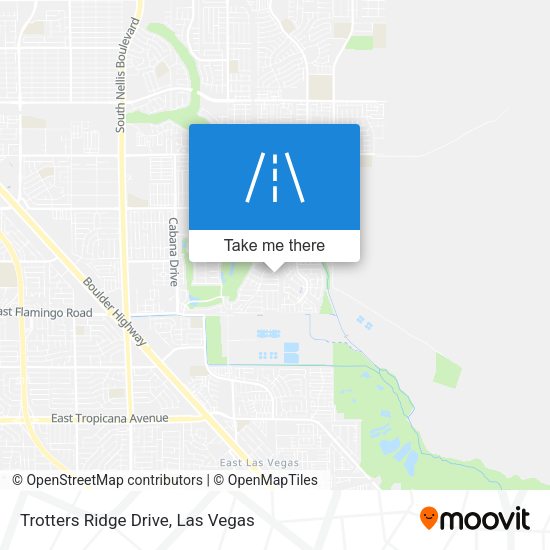 Trotters Ridge Drive map