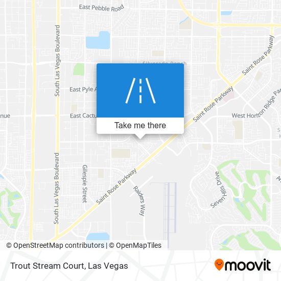 Trout Stream Court map