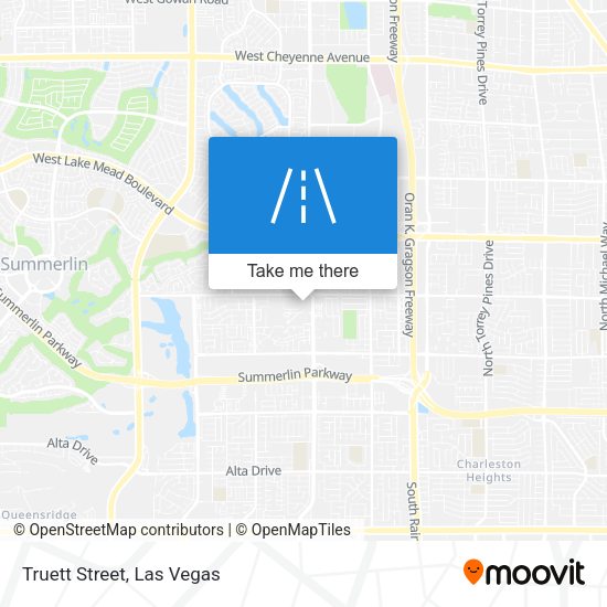 Mapa de Truett Street