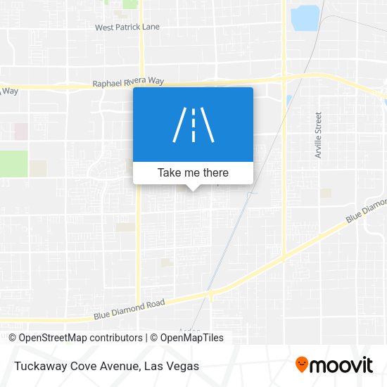 Tuckaway Cove Avenue map