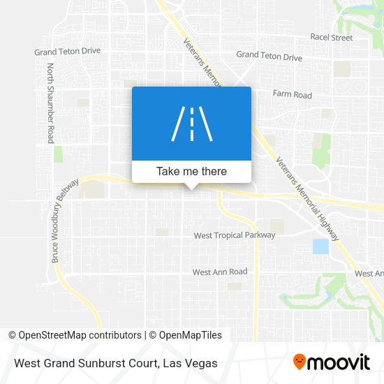 West Grand Sunburst Court map
