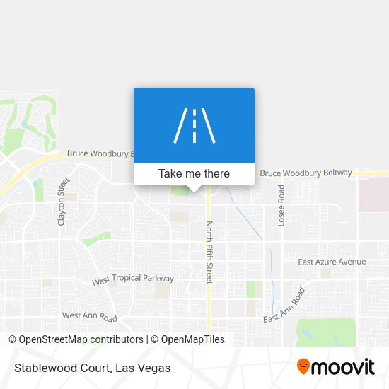 Mapa de Stablewood Court