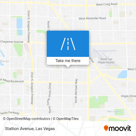 Mapa de Stallion Avenue