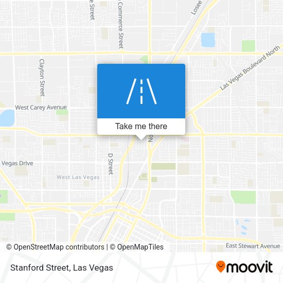 Stanford Street map