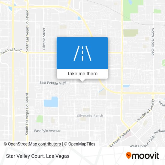Star Valley Court map