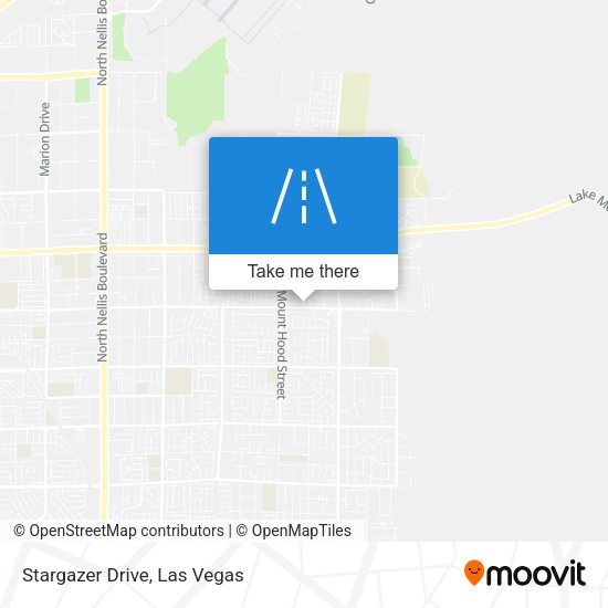 Stargazer Drive map