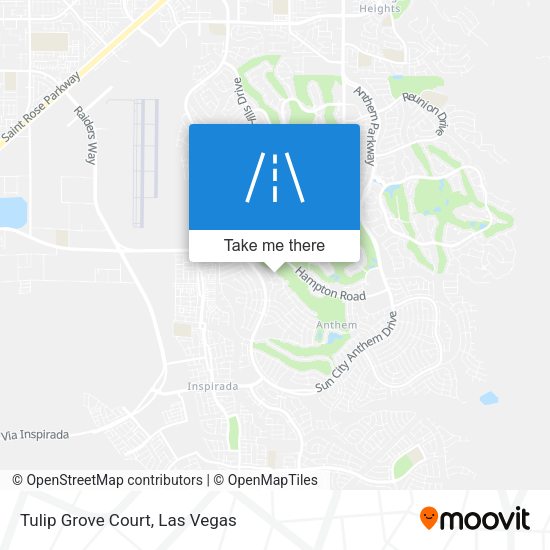 Tulip Grove Court map