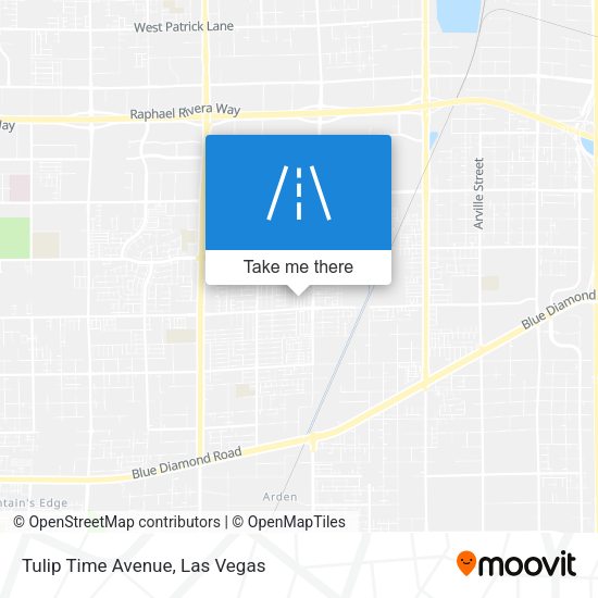 Mapa de Tulip Time Avenue