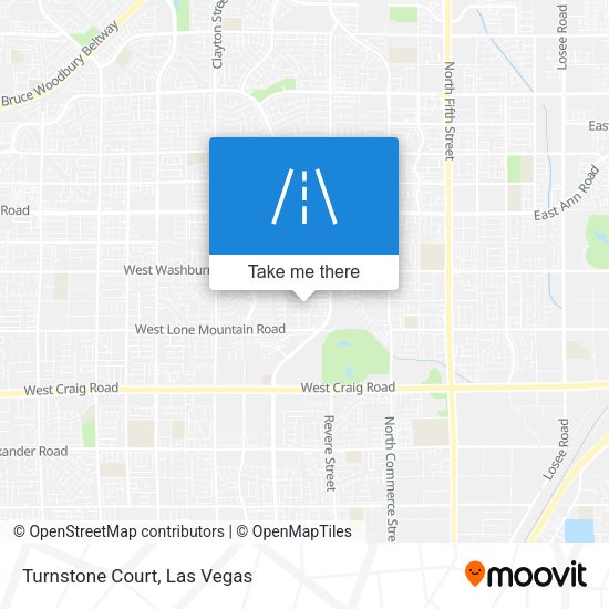Mapa de Turnstone Court