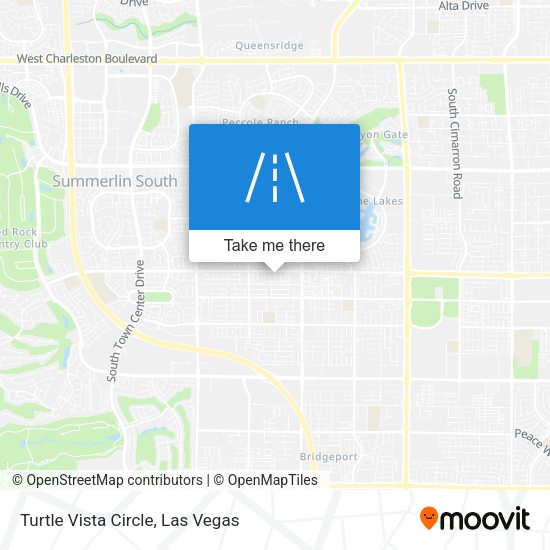 Turtle Vista Circle map