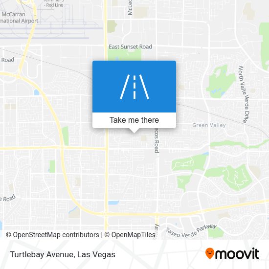 Mapa de Turtlebay Avenue