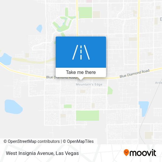 Mapa de West Insignia Avenue