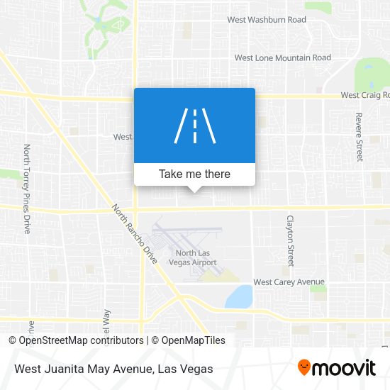 Mapa de West Juanita May Avenue