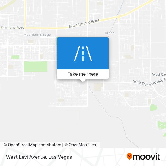 Mapa de West Levi Avenue