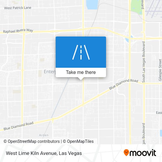 Mapa de West Lime Kiln Avenue