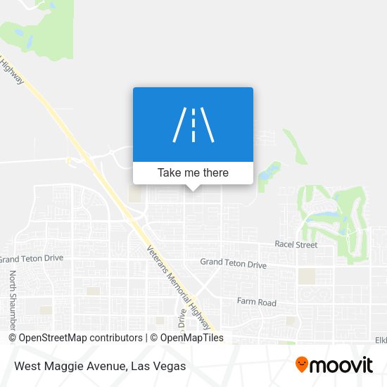 West Maggie Avenue map