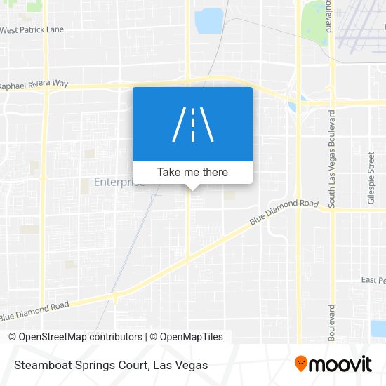 Steamboat Springs Court map