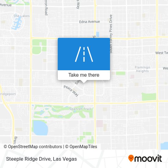 Steeple Ridge Drive map