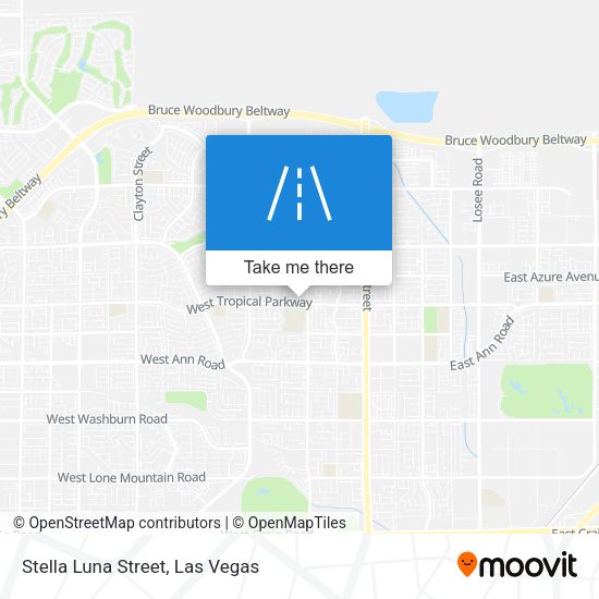 Stella Luna Street map
