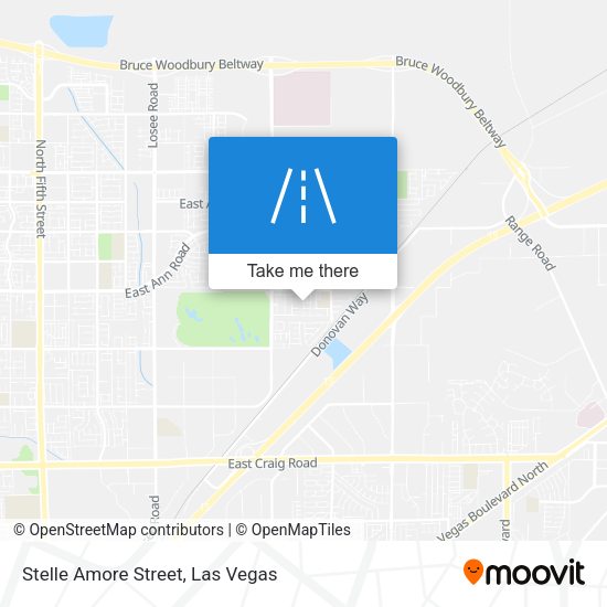 Stelle Amore Street map