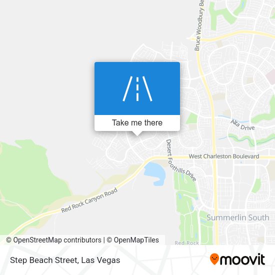 Step Beach Street map