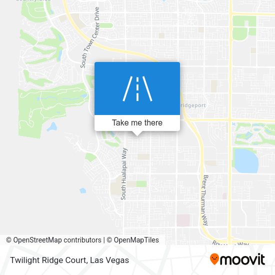 Twilight Ridge Court map