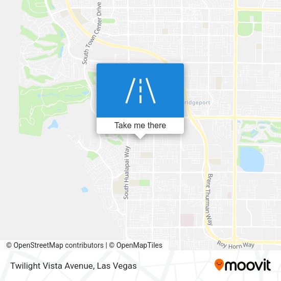 Mapa de Twilight Vista Avenue