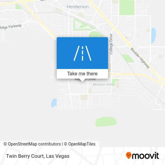 Mapa de Twin Berry Court