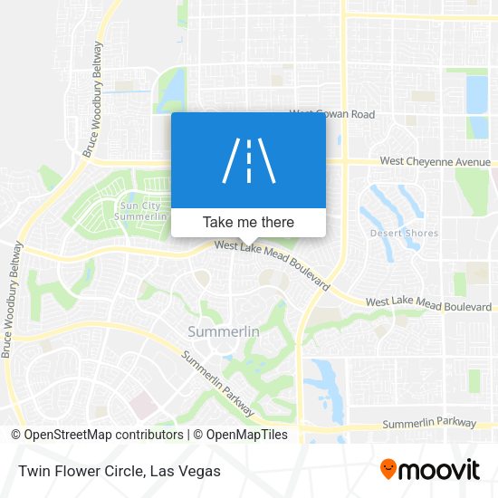 Twin Flower Circle map