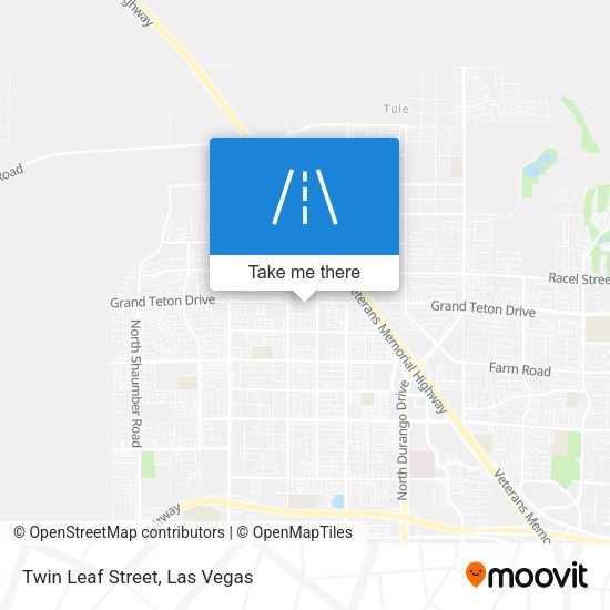 Twin Leaf Street map