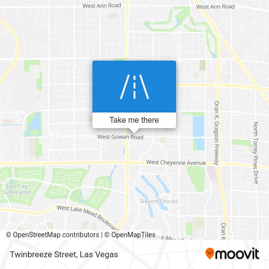 Twinbreeze Street map