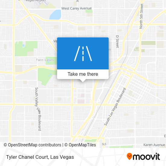 Tyler Chanel Court map