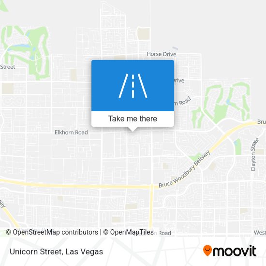 Mapa de Unicorn Street